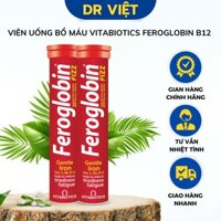 Viên nén sủi Vitabiotics Feroglobin Fizz bổ sung sắt (20 viên)