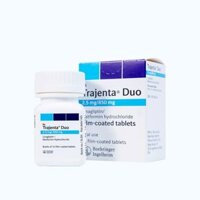 Viên nén Trajenta Duo 2.5mg/850mg điều trị đái tháo đường type 2 (chai 14 viên)