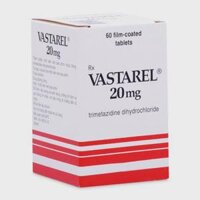Viên nén Vastarel 20mg điều trị đau thắt ngực ổn định (chai 60 viên)