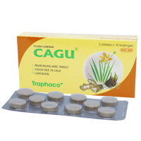 Viên ngậm Cagu, trị ho do lạnh, viêm thanh quản và trị khản tiếng