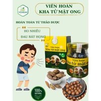 Viên ngậm chỉ khái hoàn Kha Tử Mật ong - lọ 50 gram 150 viên ngậm