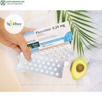 Viên ngậm chống sâu răng cho bé từ 0-6 tuổi ZENTIVA FLUORETTEN 0.25MG ( 300 viên) NTDT