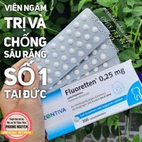 Viên ngậm chống sâu răng Fluoretten 0.25mg (300v) - Mẹ và Bé Biên Hòa