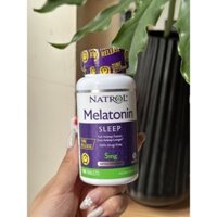 Viên ngậm điều hoà giấc ngủ Natrol Melatonin Sleep 5mg 250 viên