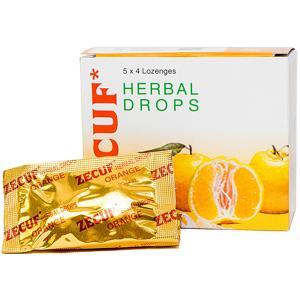Viên Ngậm Giảm Ho Zecuf Herbal Drops Xanh