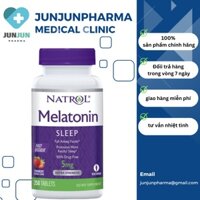 Viên ngậm giúp ngủ ngon Natrol Melatonin Sleep 5mg 250 viên