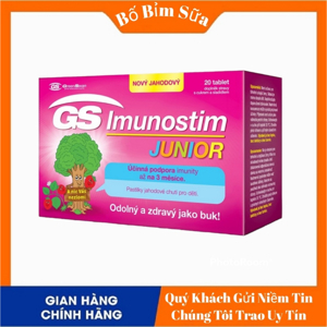 Viên ngậm Gs Imunostim Junior tăng cường miễn dịch
