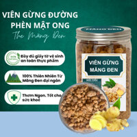 Viên Ngậm Gừng Gió Đường Phèn Mật Ong Nguyên Chất The Măng Đen 600g