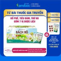 Viên ngậm ho BÁCH BỘ Mom and Baby Tâm Dược giảm ho đau rát họng (36 vỉ x 6 viên)