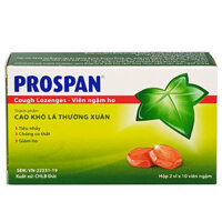 Viên ngậm ho Prospan, điều trị viêm đường hô hấp cấp có kèm theo ho