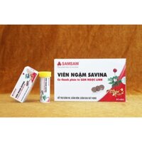 Viên ngậm ho Sâm Ngọc Linh SAVINA