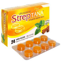 Viên ngậm ho Streptana, hỗ trợ làm dịu ho do cảm lạnh, hỗ trợ bổ phế
