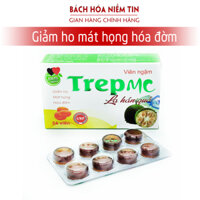 Viên ngậm la hán quả TREP MC - HSD 2024 - giúp giảm ho mát họng hóa đờm hiệu quả - Hộp 24 viên chuẩn GMP bộ y tế