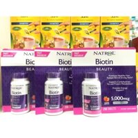 Viên ngậm Natrol Biotin Maximum Strenght 250 Viên Vị Dâu