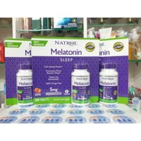 Viên Ngậm Ngủ Ngon Natrol Melatonin Sleep 5mg 250 viên