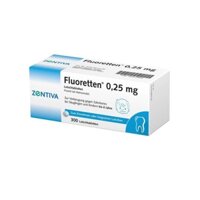 Viên Ngậm Ngừa Sâu Răng Sanofi Fluoretten 0,25 mg, 300 Viên