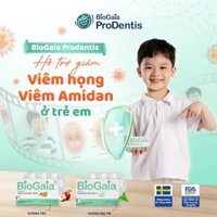 Viên ngậm nha khoa Biogaia Prodentis hỗ trợ làm giảm sự phát triển tình trạng Viêm họng - Viêm Amidan ở trẻ em