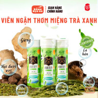 Viên Ngậm Trà Xanh Thơm Miệng, Kẹo Ngậm Thơm Miệng Vị Trà Xanh - BanhKeo88