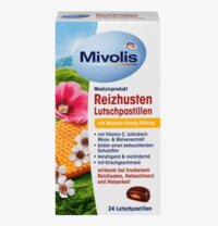 Viên ngậm trị ho khan Mivolis, 24 viên