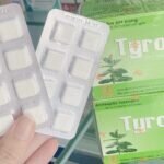 Viên ngậm Tyrotab sát khuẩn, trị viêm họng (10 vỉ x 8 viên)