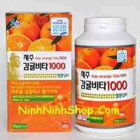 Viên ngậm vitamin C Jeju Orange 500g Hàn Quốc