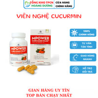 Viên Nghệ MPower Cucumin - hỗ trợ Viêm, loét, trào ngược, viêm, nhiễm dạ dày, tiêu hoá, đại tràng.