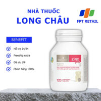 Viên nhai Bio Island Zinc bổ sung kẽm cho bé lọ 120 viên chính hãng của Úc - Nhà thuốc Long Châu FPT