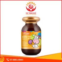 Viên nhai bổ sung canxi cho bé Spring Leaf Kids Mega Milky Calcium của Úc 120 viên