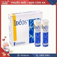 Viên nhai bổ sung canxi và vitamin D Idéos | Tuýp 15 viên