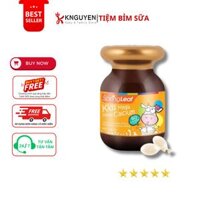 Viên Nhai Bổ Sung Canxi  Spring Leaf Kids Mega Milky Calcium Úc 60 viên