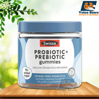 Viên Nhai Bổ Sung Men Vi Sinh Cho Người Lớn Swisse Probiotic+ Prebiotic Gummies