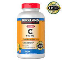 Viên Nhai Bổ Sung Vitamin Kirkland Signature Vitamin C 500mg 500v