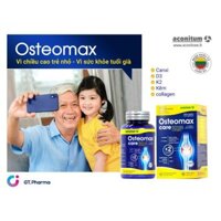 Viên nhai canxi chứa collagen (Không đường) Osteomax Care