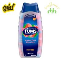 Viên nhai dạ dày Tums 265 viên của Mỹ