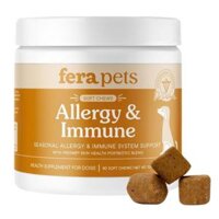 Viên nhai dẻo Fera Pets Allergy & Immune hỗ trợ ngừa dị ứng & tăng cường miễn dịch cho thú cưng hộp 90 viên