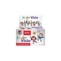 Viên nhai Doppelherz Kinder Visio hỗ trợ bé có đôi mắt khỏe mạnh thị lực tốt