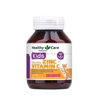 Viên nhai kẽm Healthy Care Kids Zinc + Vitamin C giá tốt.