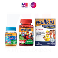 Viên nhai / kẹo Vitabiotics Wellkid Multi-Vitamin (Bill Anh)