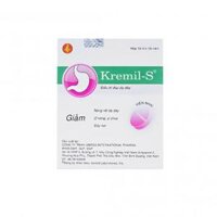 Viên nhai Kremil-S làm dịu các triệu chứng đầy hơi, đau dạ dày (10 vỉ x 10 viên)