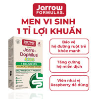 Viên Nhai Men Vi Sinh 1 Tỷ Lợi Khuẩn Cho Bé Jarrow Formulas Cfu 60 Viên Vị Việt Quất