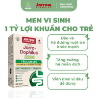 Viên Nhai Men Vi Sinh Jarrow Formulas Dophilus Cho Bé 1 Tỷ Lợi Khuẩn CFU Vị Việt Quất