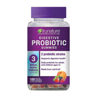 Viên nhai men vi sinh Trunatrure Digestive Probiotic Gummies 180 viên