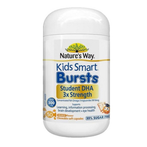 Viên nhai  Nature's Way Kids Smart DHA 300mg - bổ sung dha cho bé - chai 50 viên