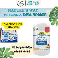 Viên Nhai Nature's Way Kids Smart DHA 300mg Triple Strength, DHA Tú Tài, Tăng Cường Sự Phát Triển Của Trẻ 50 Viên