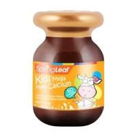 Viên nhai SpringLeaf Kids Mega Milky Calcium 60 viên