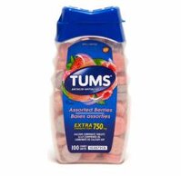 Viên nhai trị đau dạ dày bao tử Tums Extra Strength 750mg