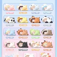 Viên nhộng dễ thương chính hãng hàng ngày thật buồn ngủ|My Blind Box Quà tặng hợp thời trang Đồ trang trí Đồ chơi hợp thời trang hoàn toàn mới