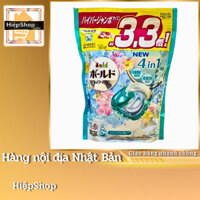 Viên Nước Giặt Xả GELBALL Nhật Bản Hương Hoa (túi/36 viên)