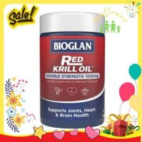 Viên Omega 3 Bioglan Red Krill Oil Double Strength 1000mg của Úc
