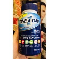 VIÊN ONE A DAY FOR MEN - 200 VIÊN - USA